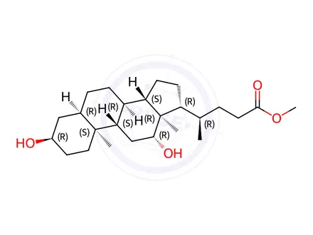 Chemical structure of Deoxycholic acid Impurity 5