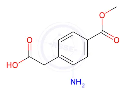 Chemical structure of Nintedanib Esilate Impurity 268