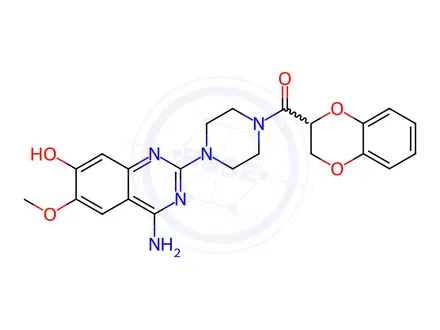 Chemical structure of Doxazosin Mesylate Impurity 14