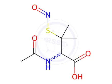 Chemical structure of Penicillamine Impurity 9