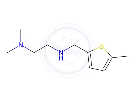 Chemical structure of N1,N1-Dimethyl-N2-((5-methylthiophen-2-yl)methyl)ethane-1,2-diamine dihydrochloride