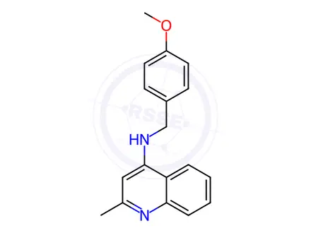 Chemical structure of Dequalinium Impurity 17