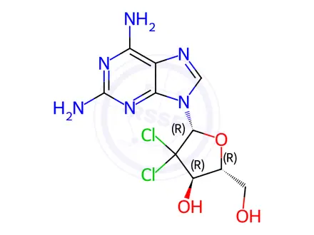 Chemical structure of Adenosine Impurity 31