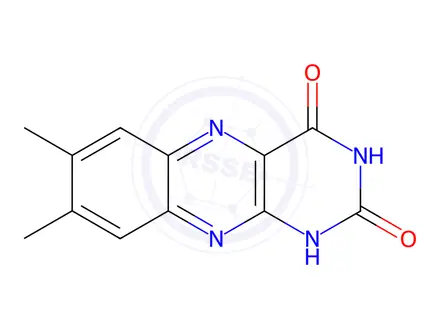 Chemical structure of Vitamin B2 EP Impurity B