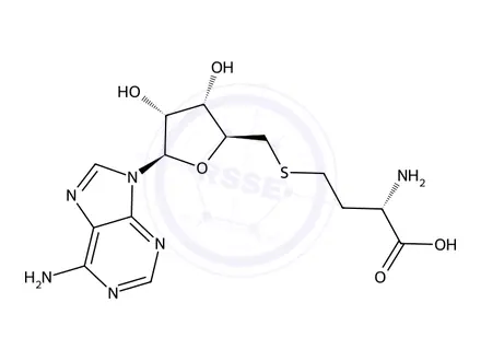 Chemical structure of S-adenosyl-L-homocysteine