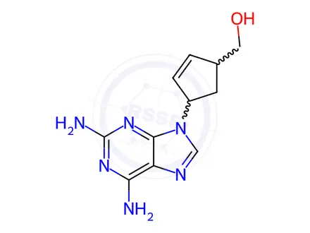 Chemical structure of Abacavir Impurity 27