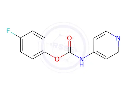 Chemical structure of (4-Fluorophenyl) N-pyridin-4-ylcarbamate