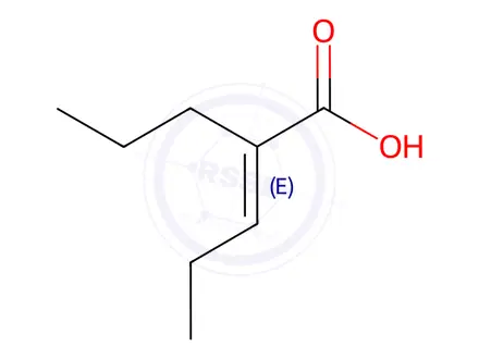 Chemical structure of Valproic Acid Impurity 68