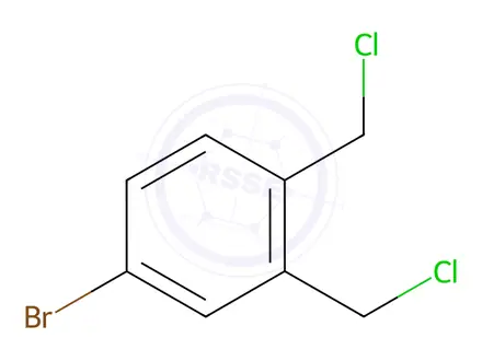 Chemical structure of 4-Bromo-1,2-bis(chloromethyl)benzene