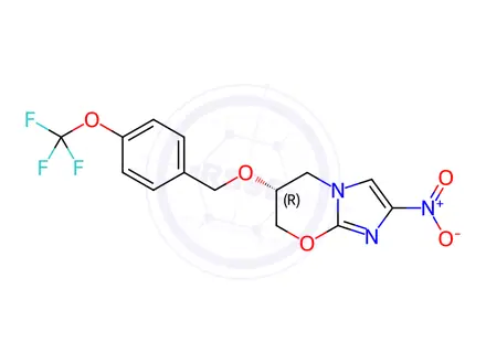 Chemical structure of Pretomanid Impurity 14