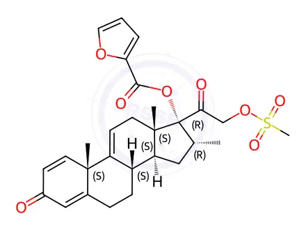 Chemical structure of Mometasone Furoate Impurity 36