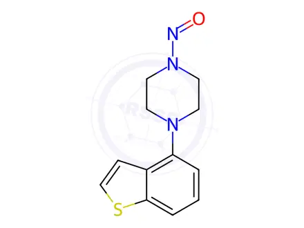 Chemical structure of Brexpiprazole Nitroso Impurity 1