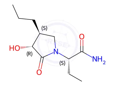 Chemical structure of Brivaracetam Impurity 141