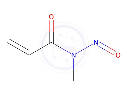 Chemical structure of N-Nitroso N-Methyl Acrylamide