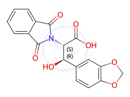 Chemical structure of D-Threo-(3, 4-dihydroxyphenyl)serine