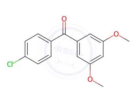 Chemical structure of 4-Chloro-3',5'-dimethoxybenzophenone