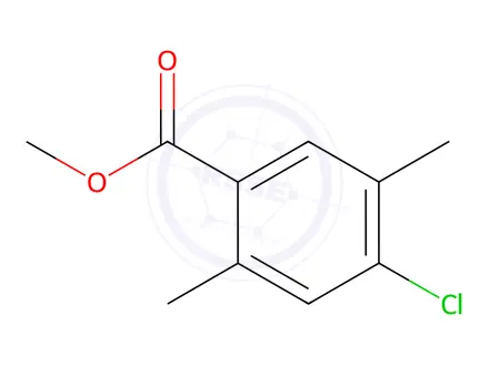 Chemical structure of Methyl 4-chloro-2,5-dimethylbenzoate
