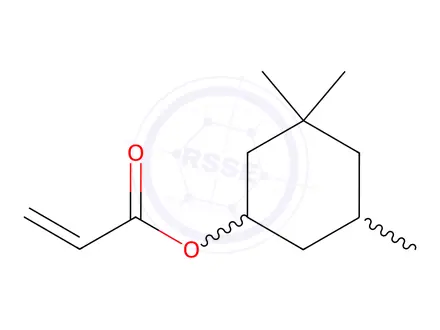 Chemical structure of 3,3,5-Trimethylcyclohexylacrylate