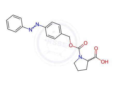 Chemical structure of Proline Impurity 17