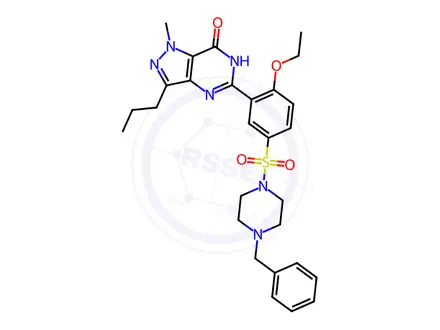 Chemical structure of Sildenafil Impurity 21
