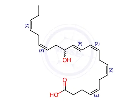 Chemical structure of Eicosapentaenoic Acid Impurity 110