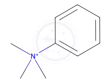 Chemical structure of N,N,N-Trimethylbenzenaminium fluoride