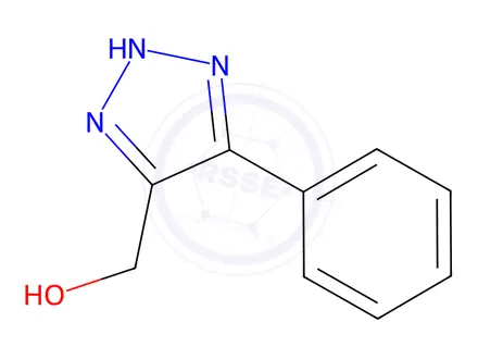 Chemical structure of (4-phenyl-1h-1,2,3-triaZol-5-yl)methanol