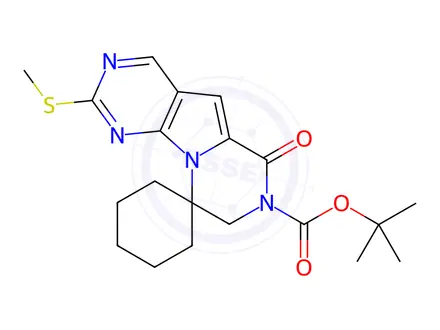 Chemical structure of Trilaciclib Impurity 1