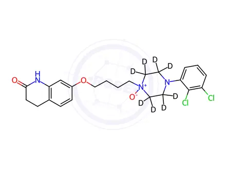 Chemical structure of Aripiprazole-d8 N1-Oxide