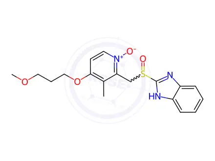 Chemical structure of Rabeprazole EP Impurity D