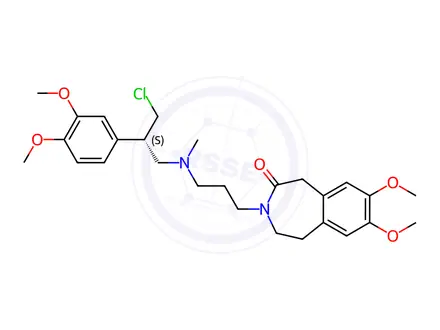 Chemical structure of Ivabradine Hydrochloride Impurity 98