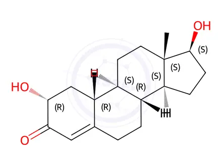Chemical structure of Testosterone Impurity 28