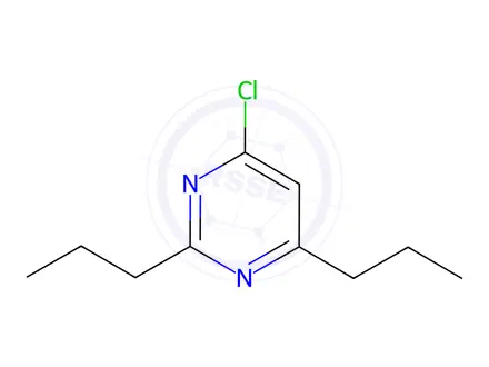 Chemical structure of 4-Chloro-2,6-dipropylpyrimidine