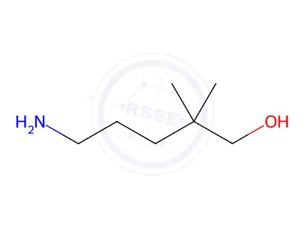 Chemical structure of 5-Amino-2,2-dimethylpentan-1-ol