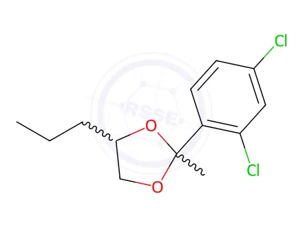 Chemical structure of Propiconazole Impurity 2