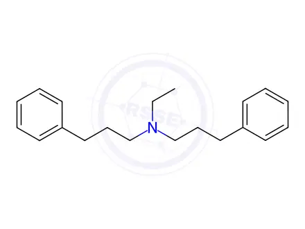 Chemical structure of Alverine Citrate
