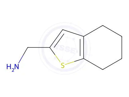 Chemical structure of (4,5,6,7-Tetrahydrobenzo[b]thiophen-2-yl)methanamine