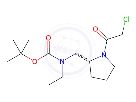 Chemical structure of tert-Butyl ((1-(2-chloroacetyl)pyrrolidin-2-yl)methyl)(ethyl)carbamate