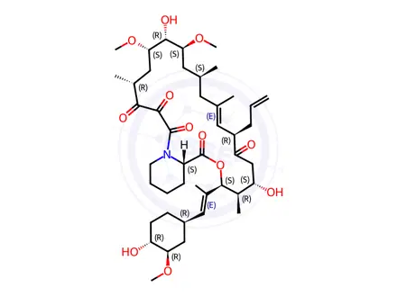Chemical structure of Tacrolimus EP Impurity F