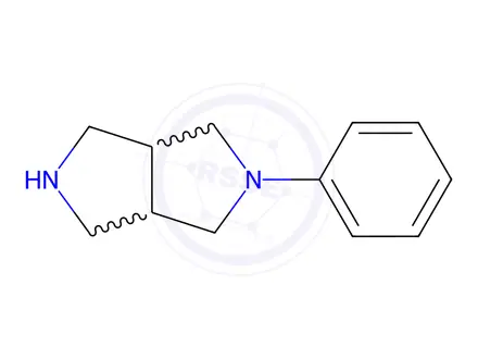 Chemical structure of 2-Phenyl-octahydro-pyrrolo[3,4-c]pyrrole dihydrochloride