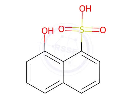 Chemical structure of 1-Naphthol-8-sulfonic Acid