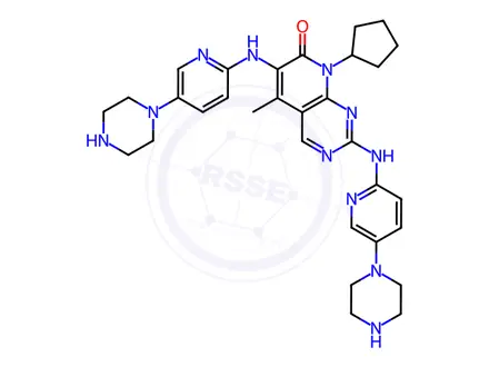 Chemical structure of Palbociclib Impurity 7