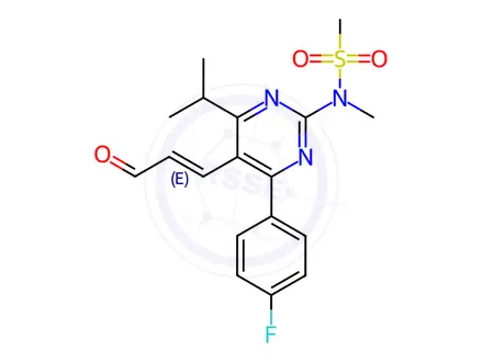 Chemical structure of Rosuvastatin Impurity 40