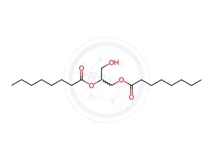 Chemical structure of Caprylic Acid Impurity 45