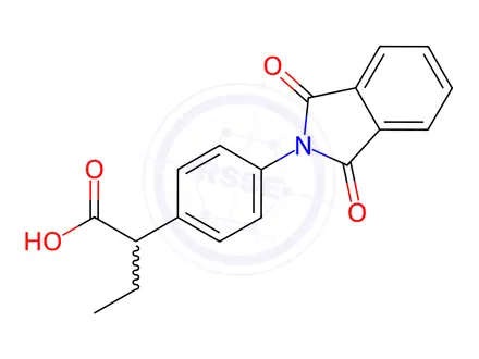 Chemical structure of Indobufen Impurity 23