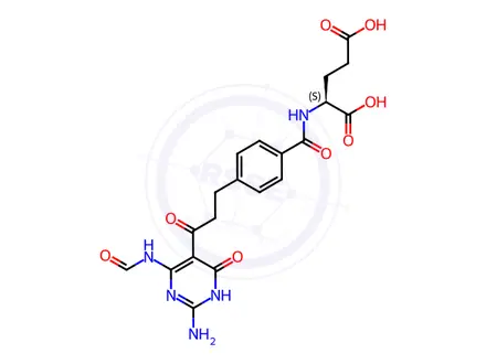 Chemical structure of Pemetrexed Disodium Impurity 35