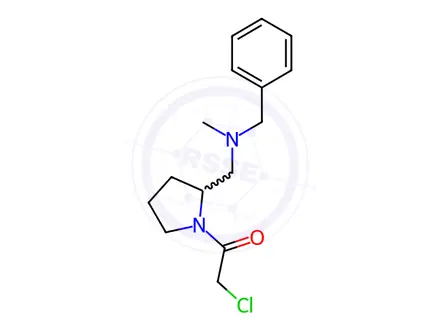 Chemical structure of 1-(2-((Benzyl(methyl)amino)methyl)pyrrolidin-1-yl)-2-chloroethanone