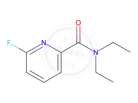 Chemical structure of N,N-Diethyl-6-fluoro-2-pyridinecarboxamide