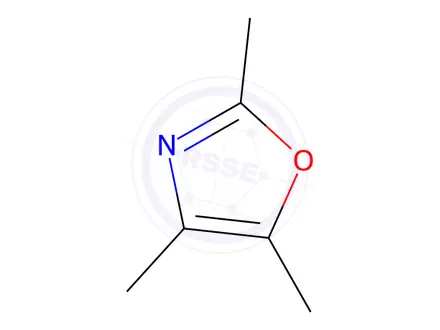 Chemical structure of 2,4,5-Trimethyloxazole