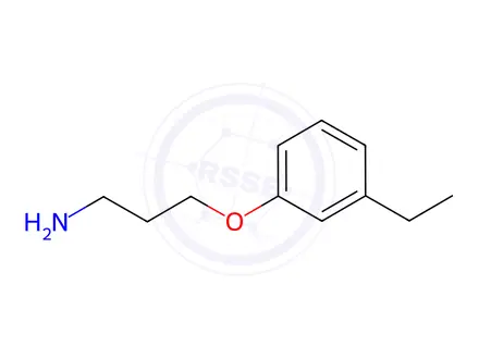 Chemical structure of 3-(3-Ethylphenoxy)propan-1-amine